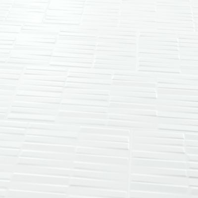 Carrelage sol et mur intérieur blanc 30 x 90 cm Aragone