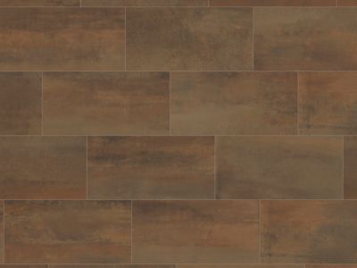 Carrelage sol et mur intérieur effet béton oxydé mat L.60 x l.30 cm x ép.8,7 mm, Ruano