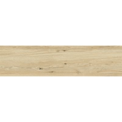 Carrelage sol et mur intérieur effet bois brut beige L.60 x l.15 cm x ép.7,4 mm, Basilio Guigliano
