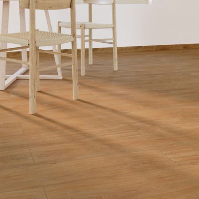Carrelage sol et mur intérieur effet bois brut foncé L.120 x l.20 cm x ép.9 mm, Rusticwood