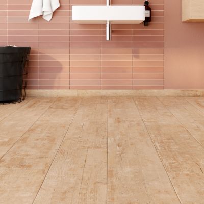 Carrelage sol et mur intérieur effet bois brut L.120 x l.23 cm x ép.9,7 mm, Endor