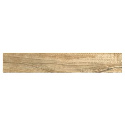 Carrelage sol et mur intérieur effet bois brut mat L.90 x l.15 cm, Woodland