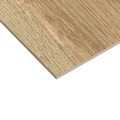 Carrelage sol et mur intérieur effet bois brut mat L.90 x l.15 cm, Woodland