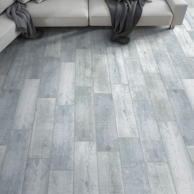 Carrelage sol et mur intérieur effet bois gris L.60 x l.15 cm x ép.8 mm, Julyo