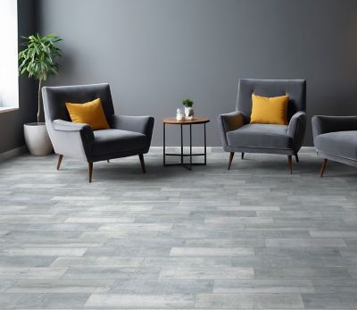 Carrelage sol et mur intérieur effet bois gris L.60 x l.15 cm x ép.8 mm, Julyo