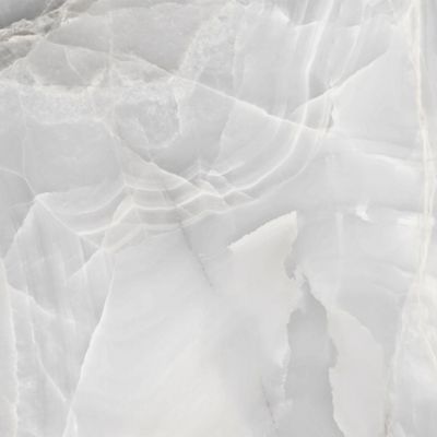 Carrelage sol et mur intérieur effet marbre blanc brillant L.60 x l.60 cm x ép.9 mm, Harvey