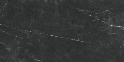 Carrelage sol et mur intérieur effet marbre noir L.120 x l.60 cm x ép.9 mm, Pulido