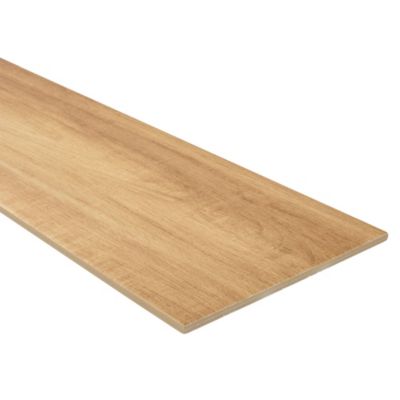 Carrelage sol et mur intérieur effet parquet mat L.120 x l.23cm x ép.9,7mm , Alaplana Svalbard