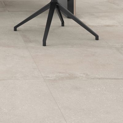 Carrelage sol et mur intérieur en grès porcelainé beige sable effet pierre mat L.60 x l.60 cm x ép. 9,5 mm Halcon Garda
