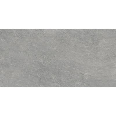 Carrelage sol et mur intérieur gris clair effet pierre L.60,4 x l.30 cm x ép.7,4 mm, Mitha