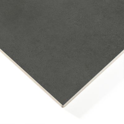 Carrelage sol et mur intérieur gris foncé effet ciment L.20 x l.20 cm x ép.7,4 mm, Glamour Slate