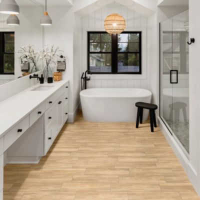 Carrelage sol et mur Kyra Rovere beige 15x60 cm