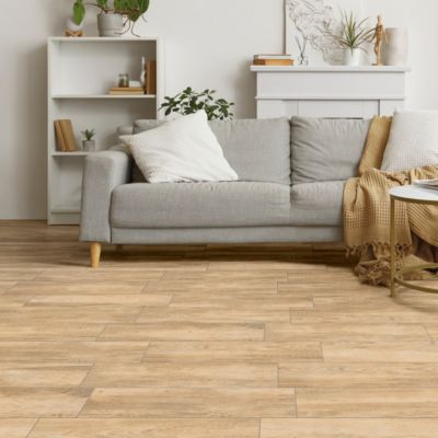 Carrelage sol et mur Kyra Rovere beige 15x60 cm