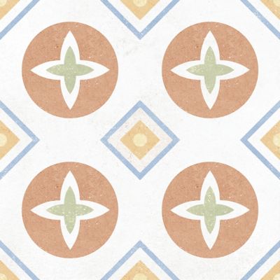 Carrelage sol et mur Liberty Multico 20 x 20 cm
