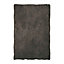 Carrelage sol et mur noir 33 x 50 cm Abbaye (vendu au carton)