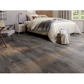 Carrelage sol et mur Norwegio gris 30  x 60 cm
