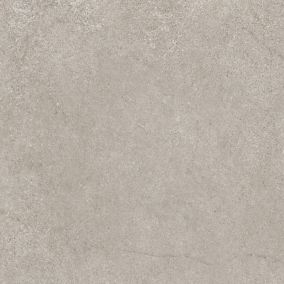Carrelage sol et mur primitive coloris gris effet pierre 60x60cm Gresmalt