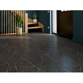Carrelage sol et mur STONE MARBLE NOIR 61 x 61 cm