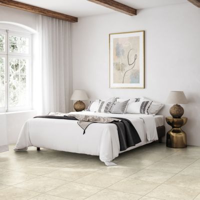 Carrelage sol et mur Travertine beige 50 x 50 cm