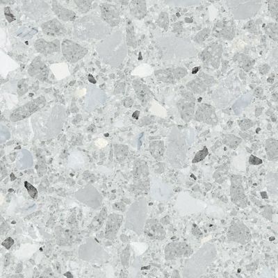 Carrelage sol extérieur antidérapant effet terrazzo 80x80 cm MONACO R GRIS ANTIDESLIZANTE
