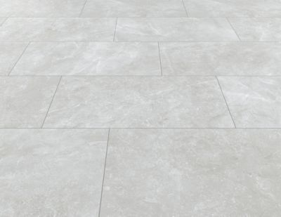 Carrelage sol extérieur Amalfi gris 37 x 75 cm