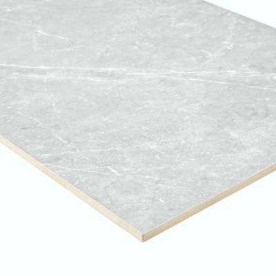 Carrelage sol extérieur Amalfi gris 37 x 75 cm