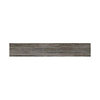 Carrelage sol extérieur bois gris 16 x 100 cm Sansio