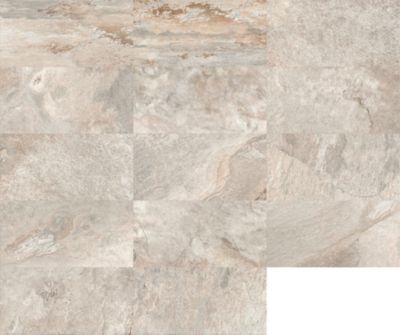 Carrelage sol extérieur effet pierre beige L.60 x l.30 cm x ép.9 mm, Denali