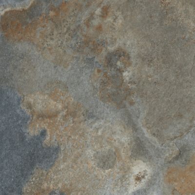 Carrelage sol extérieur effet pierre oxydée L.60 x l.60 cm x ép.9 mm, Denali