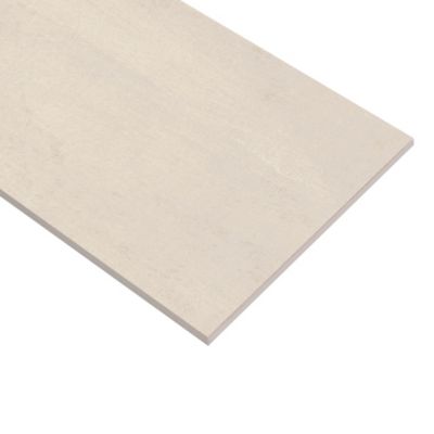 Carrelage sol extérieur en grès cérame émaillé effet béton beige l.30 x L.60 x ép. 0.9 cm District