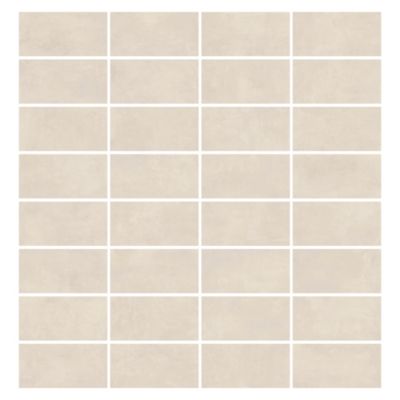 Carrelage sol extérieur en grès cérame émaillé effet béton beige l.30 x L.60 x ép. 0.9 cm District