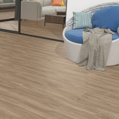 Carrelage sol extérieur en grès cérame émaillé effet bois naturel l.20 x L.120 x ép.0,9 cm Urbanwood