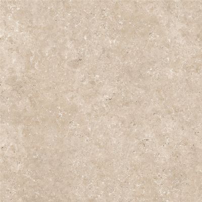 Carrelage sol extérieur en grès cérame émaillé effet travertin beige foncé l.60 x L.60 x ép.0.74 cm Traverno