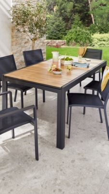 Carrelage sol extérieur Geotech ivoire 60 x 60 cm