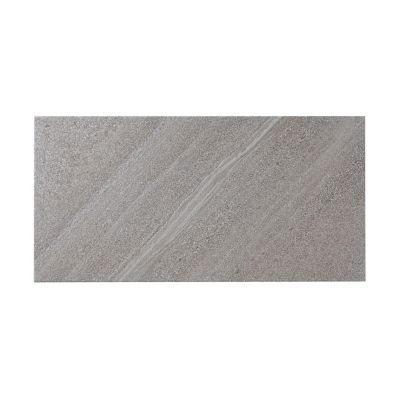 Carrelage sol extérieur grège effet pierre L.62 x l.31 cm x ép.7,4 mm, English Stone
