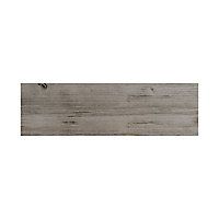 Carrelage sol extérieur gris 18 x 62 cm Louna (vendu au carton)