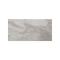 Carrelage sol extérieur gris 30 x 60 cm COLOURS Grande Nord (vendu au carton)