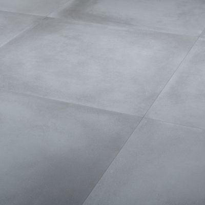 Carrelage Gris Clair 60x60 Cm Alma - Pierre Porcelaine, 3 Pièces Par Paquet (1 M²)