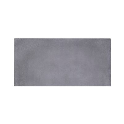 Carrelage sol gris foncé effet béton L.60 x l.30 cm x ép.10 mm, Smooth