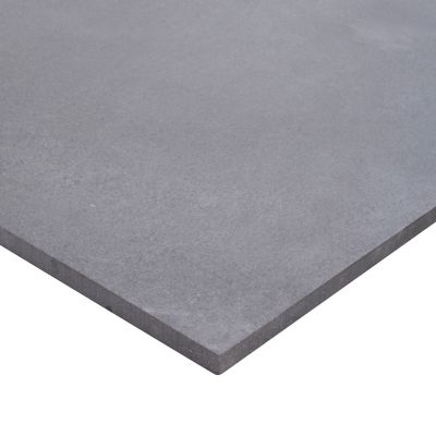 Carrelage sol gris foncé effet béton L.60 x l.30 cm x ép.10 mm, Smooth
