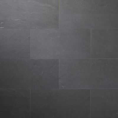 Carrelage sol intérieur anthracite L.60 x l.30 cm, Slate