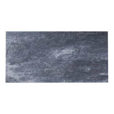 Carrelage sol intérieur anthracite L.61,5 x l.30,8 cm x ép.8 mm, Shaded