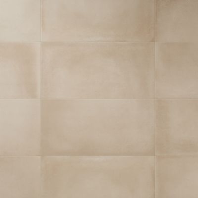 Carrelage sol intérieur beige effet béton L.60 x L.30 cm x ép.10 mm, Smooth