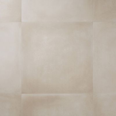 Carrelage sol intérieur beige effet béton L.60 x L.60 cm x ép.10 mm, Smooth