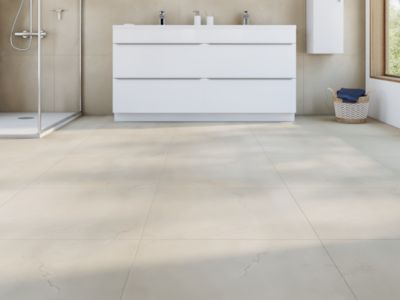 Carrelage sol intérieur beige effet marbre L.59,5 x l.59,5 cm x ép.9 mm, Ultimate Marble