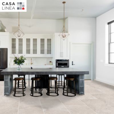 Carrelage sol intérieur beige mat aspect pierre L.120 x l.60 cm x ép.7 mm, Casa Alexandria