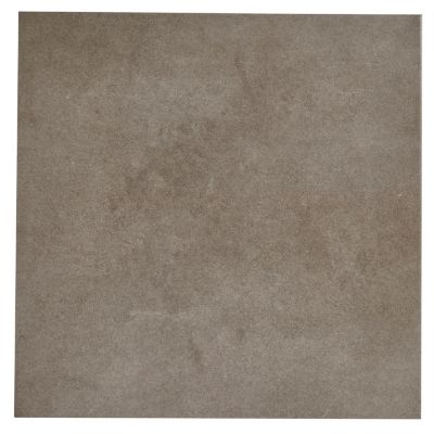 Carrelage sol intérieur effet béton gris L.42,6 x l.42,6 cm x ép.7,4 mm, Konkrete
