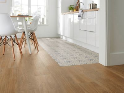 Carrelage sol intérieur effet bois brut naturel L.120 x l.23 cm x ép.9,7 mm, Woodproject