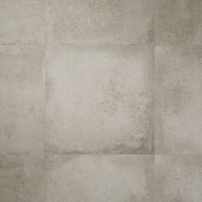Carrelage sol intérieur gris clair effet béton L.60 x l.60 cm x ép.9 mm, Kontainer