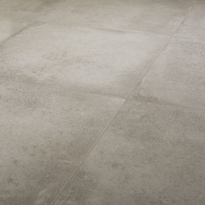 Carrelage sol intérieur gris clair effet béton L.60 x l.60 cm x ép.9 mm, Kontainer